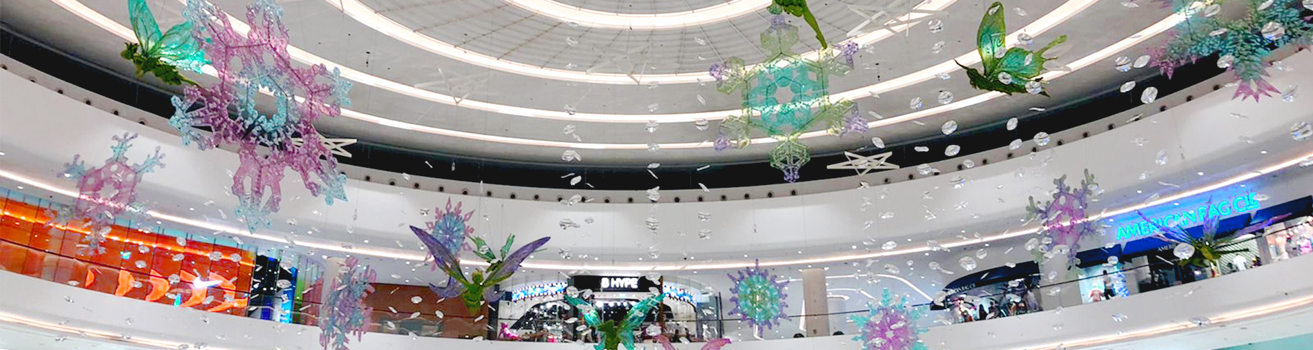 Festive Decorations at Dubai Mall